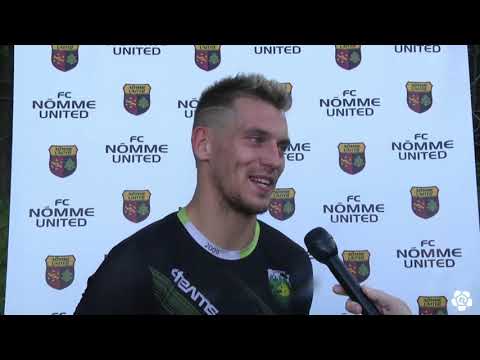 15. voor 2020: FC Nõmme United - Vändra JK Vaprus 1:1 (1:0) Rasmus Alles intervjuu