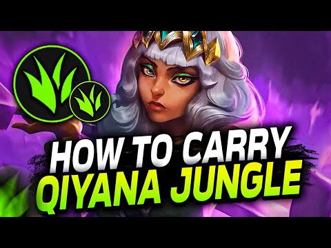 This is HOW to CARRY with QIYANA JUNGLE!