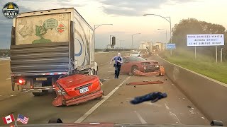 Top 199 Best Brutal Car Crash Moments 2025 – Idiots in Cars Get Instant Karma
