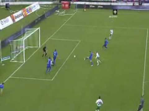 Lechia Gdańsk Wisła Kraków doping petarda!! Hymny i 1 bramka dla Lechii Paweł Buzała 17 sekunda