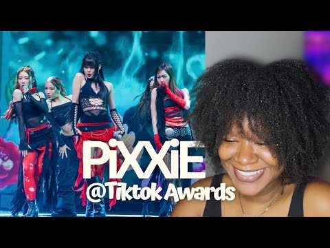 REACTING TO PiXXiE AT THE TIKTOK AWARDS | DEJAYOU PERFORMANCE