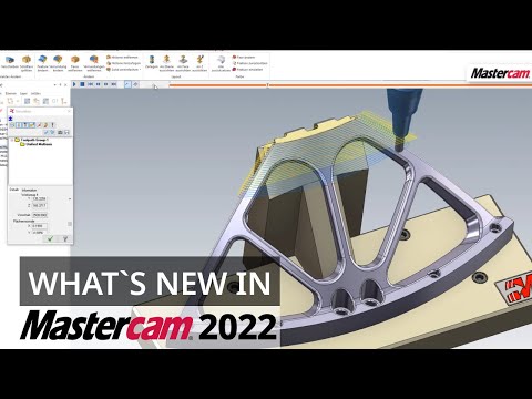 What`s New in Mastercam 2022: Vorschuboptimierung