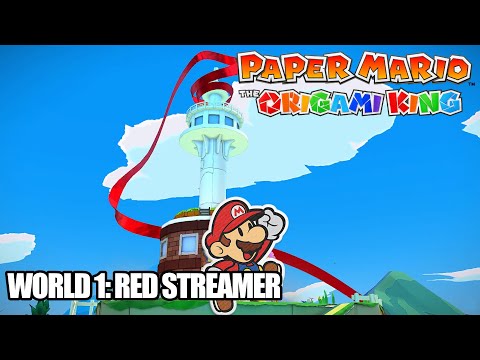Paper Mario The Origami King - World 1: Red Streamer [Nintendo Switch]