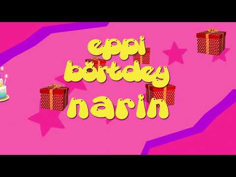 İyi ki doğdun NARİN - İsme Özel Roman Havası Doğum Günü Şarkısı (FULL VERSİYON)
