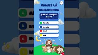 E ai? Acertou? #amigosdoquiz #desafiobiblico #criançasfelizes #bibliaparacrianças