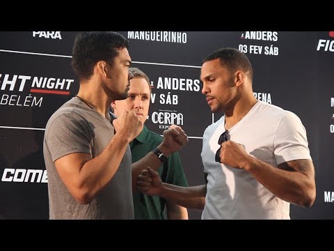 UFC Belem: Lyoto Machida vs. Eyrk Anders Media Day Staredown  - MMA Fighting