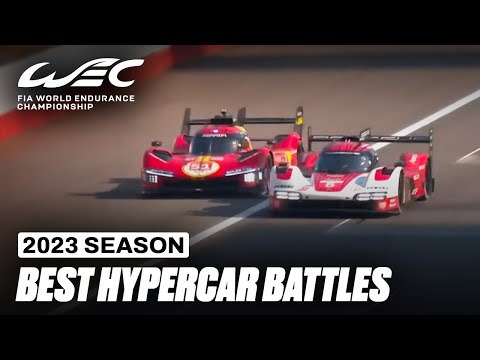 10 Best Hypercar Battles from 2023 ⚔️ I FIA WEC