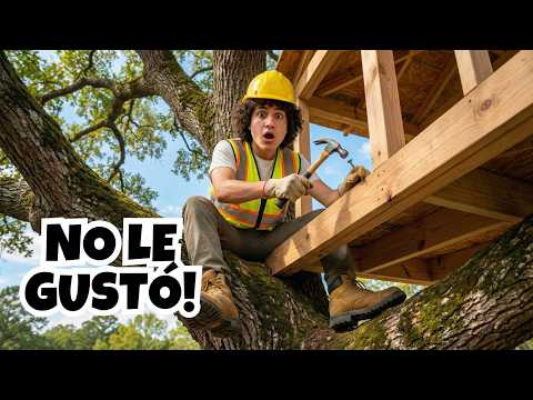 CONSTRUÍ UNA CASA EN EL ÁRBOL! (100% real) 