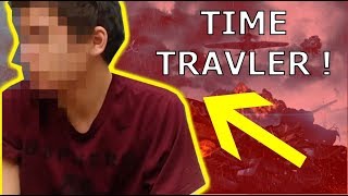 This Man Claims to Be a Time Traveler !