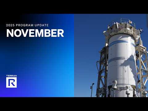 Terran R November 2025 Program Update