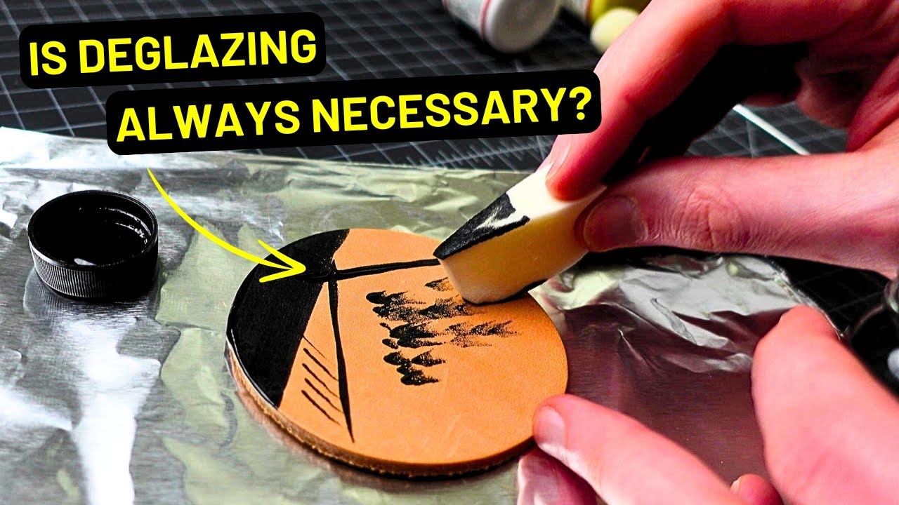 Leather Painting Step-by-Step with Tools and Examples