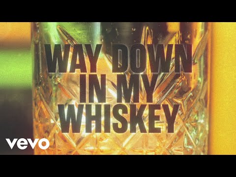 Alan Jackson - Way Down In My Whiskey (Official Lyric Video)