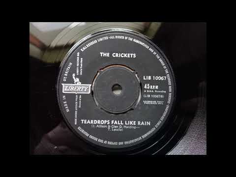 The Crickets - Teardrops Fall Like Rain (1963 Liberty LIB 10067 b-side) Vinyl rip