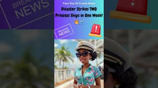 Princess Cruises Hit by Fire AND Fail?! 🚨🛳️ #PrincessCruises #CruiseNews #CruiseDisaster