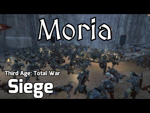 Third Age Total War Online Battle #4 - (2v1 Siege) - Siege of Moria