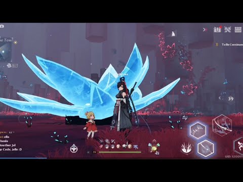 TOWER OF FANTASY (mobile) - Black Stone Tower Othershore Lotus (red nucleus drop)