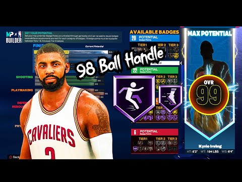 PRIME KYRIE IRVING BUILD IN NBA 2K23 - INSANE BALL HANDLE AND ANKLE BREAKERS!