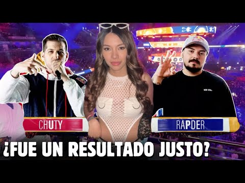 CHUTY vs RAPDER 🤔 ¿FUE JUSTO? LA SEGUNDA BATALLA DE LA NOCHE 🔥 RED BULL INTERNACIONAL