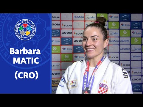 Barbara MATIC (CRO) - World Judo Championships Doha 2023 Bronze Medalist / - 70 kg