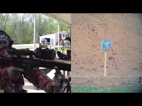 6 8 Special   ATN X Sight 4K Buck Hunter Steel Target 100 Yards