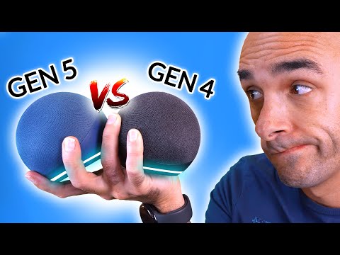 Echo Dot 4 vs 5 Sound Quality Test With Binaural Mic