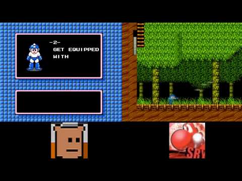 Let's Race Megaman 2 Blind: SassyRedYoshi vs Bear0fLove Part 2