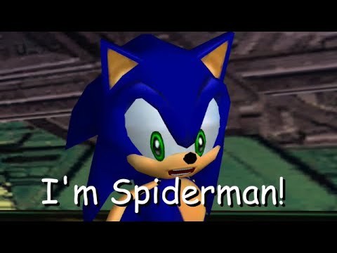 My name is Peter B. Parker but it's an SA2 cutscene