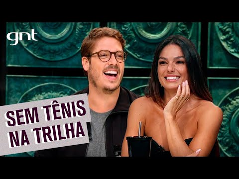 Isis Valverde perde a unha ao encarar trilha sem tênis | Que História é essa, Porchat?