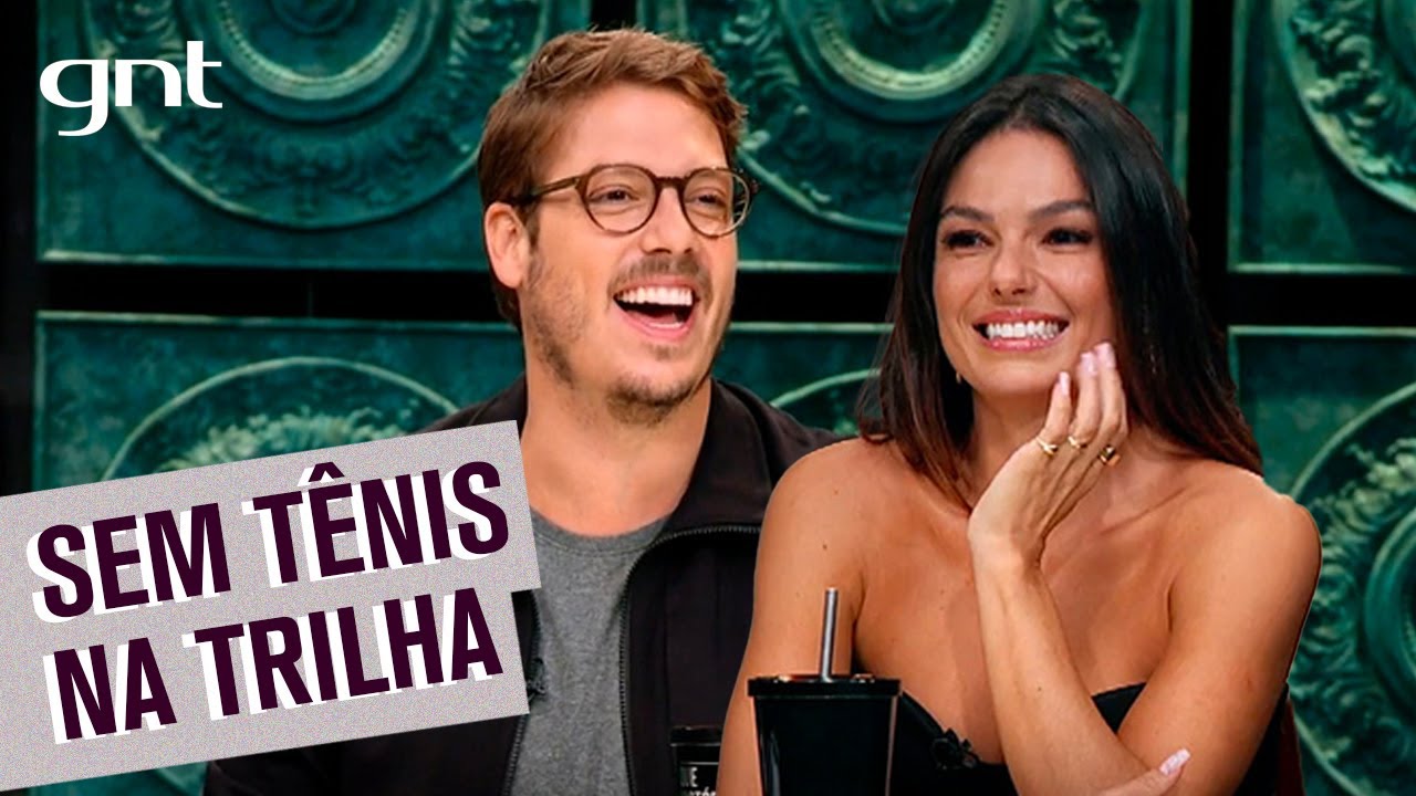 Isis Valverde perde a unha ao encarar trilha sem tênis | Que História é essa, Porchat?