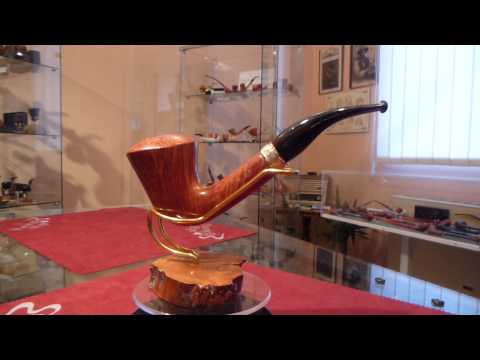 Pipa in radica bent freehand - www.paronellipipe.it