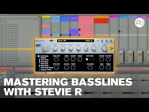 Mastering Basslines with Stevie R - Point Blank Online Masterclass