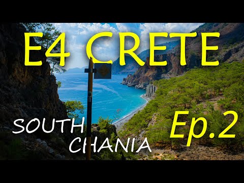 Agia Roumeli to Sougia | E4 Crete - Chania Coastal Section - Chapter 2 | Mini Series (4K)