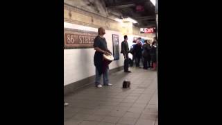 NYC Subway Performer - Glad You Came