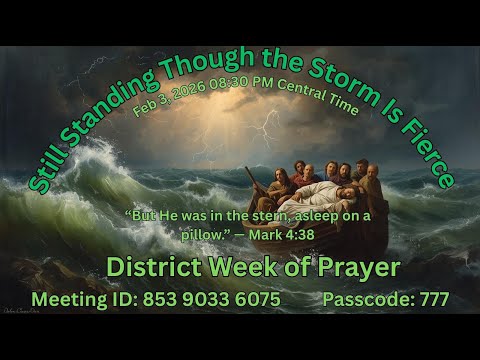 Night 3 – Still Standing Though the Storm Is Fierce. Pr. D. Perez