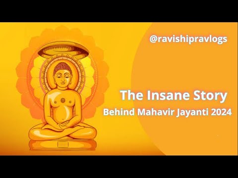 The Insane Story Behind Mahavir Jayanti 2024 | Pink City Jaipur | #vlog 3 | #ravishipravlogs