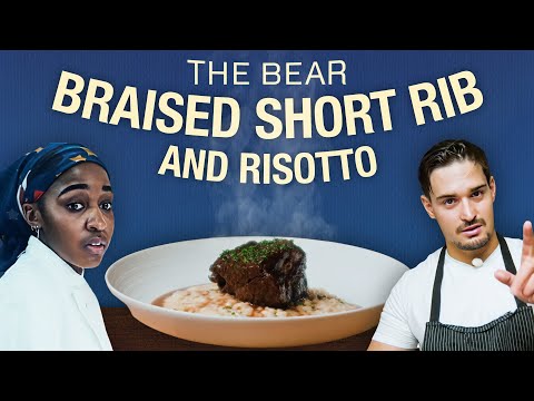 How to Make Braised Short Rib and Risotto from The Bear (Taught by a pro chef)