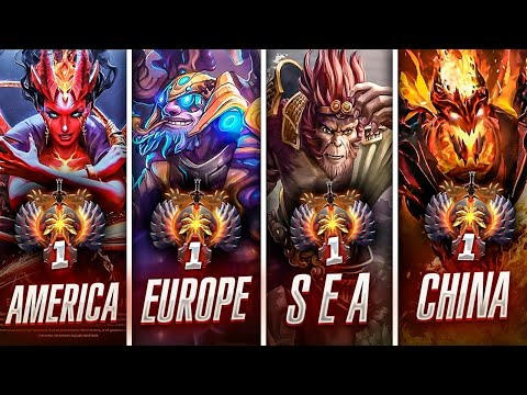 TOP-1 Rank of every region