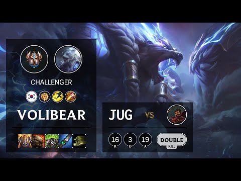 Volibear Jungle vs Graves - KR Challenger Patch 10.15