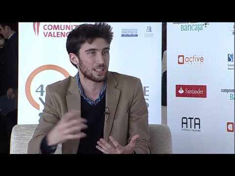Jorge Dobn en el set de entrevistas del #DPECV2013