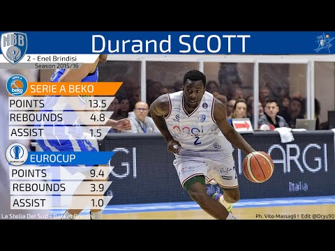 Durand Scott - Enel Brindisi - Highlights 2015/16