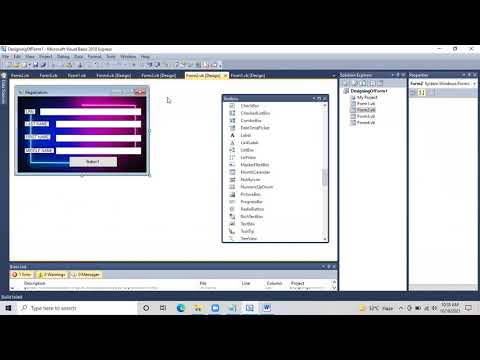 Visual Basic 2010 Express How to use Dim