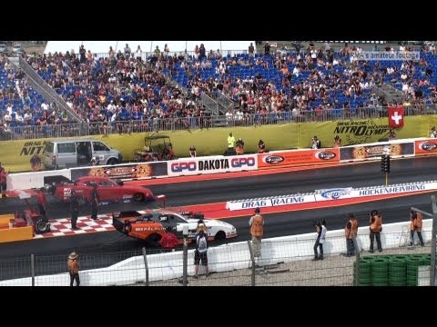 NitrOlympX 2013 - Top Methanol Funny Car Semi-Finals & Final