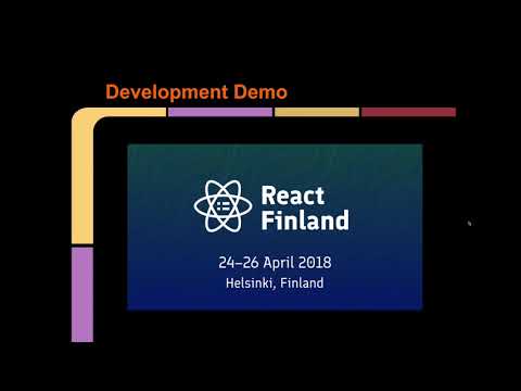 Webpack team: Juho Vepsäläinen - Statics website with React + GraphQL