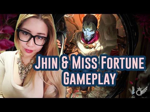 Practicing Jhin and Miss Fortune Gameplay  - Every time I die I will do 5 squats | League of Legends