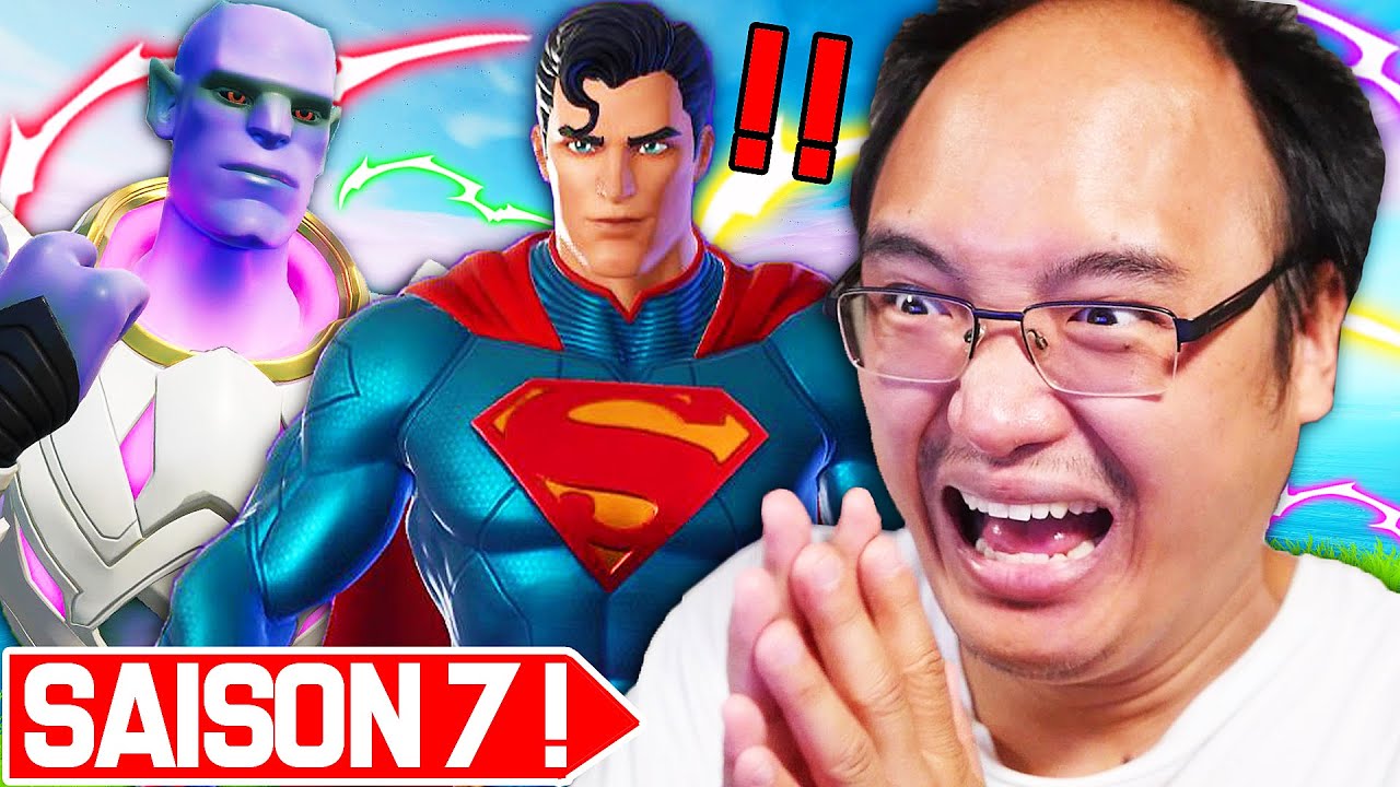 MES PREMIÈRES RÉACTIONS À LA NOUVELLE SAISON 7 SUR FORTNITE !