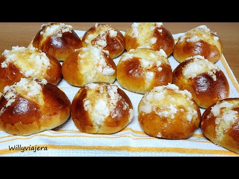 Cómo hacer 🍫🎈 BOLLOS SUIZOS extra esponjosos