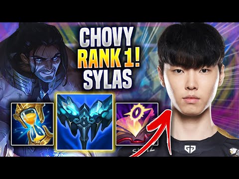 CHOVY THE RANK 1 KOREA IS A MONSTER WITH SYLAS! - GEN Chovy Plays Sylas MID vs Taliyah!