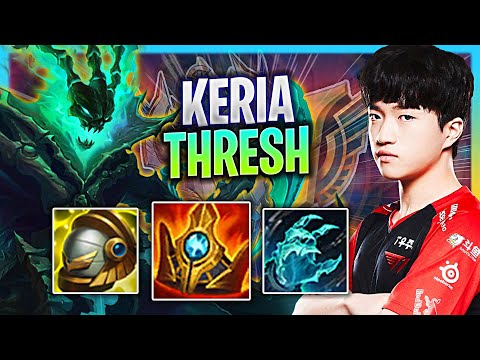 LEARN HOW TO PLAY THRESH SUPPORT LIKE A PRO! | T1 Keria Plays Thresh Support vs Karma!  Season 2023