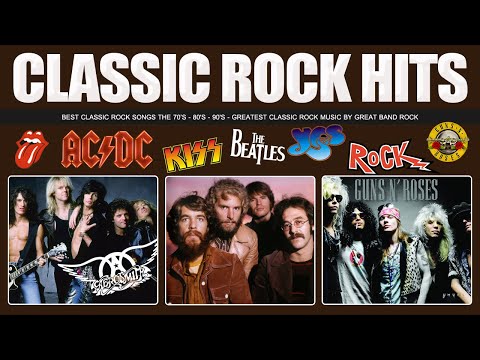 Top 500 Classic Rock 70s 80s 90s Songs Playlist🔥The Rolling Stones, Pink Floyd, Led Zeppelin, AC/DC