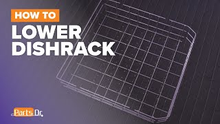 How to Replace Lower Dishrack (Part W10728159) on Your Whirlpool Dishwasher
